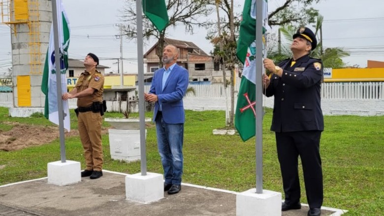 Segundo dia de celebrações pela Semana da Pátria acontece no 9.º Batalhão de Polícia Militar em Paranaguá