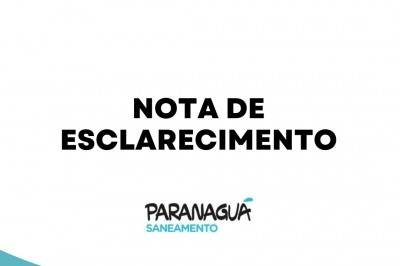 Nota Paranaguá Saneamento #01