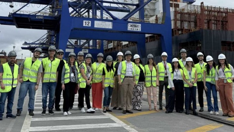 Grupo de juristas de Paranaguá participa de visita técnica à TCP 