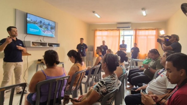 Paranaguá Saneamento realiza reunião comunitária para dialogar sobre os serviços e melhorias que serão implementadas pela concessionária
