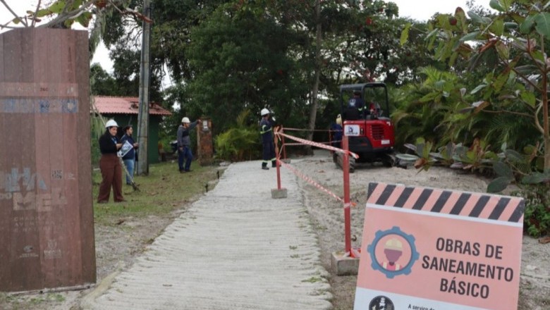 Paranaguá Saneamento inicia implantação de redes de esgoto na Ilha do Mel