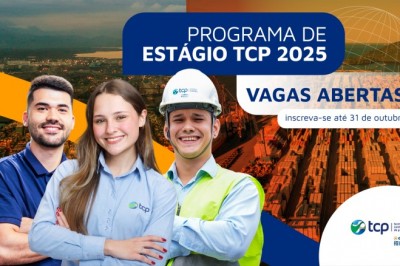 TCP abre inscrições para segunda fase do Programa de Estágio 2025