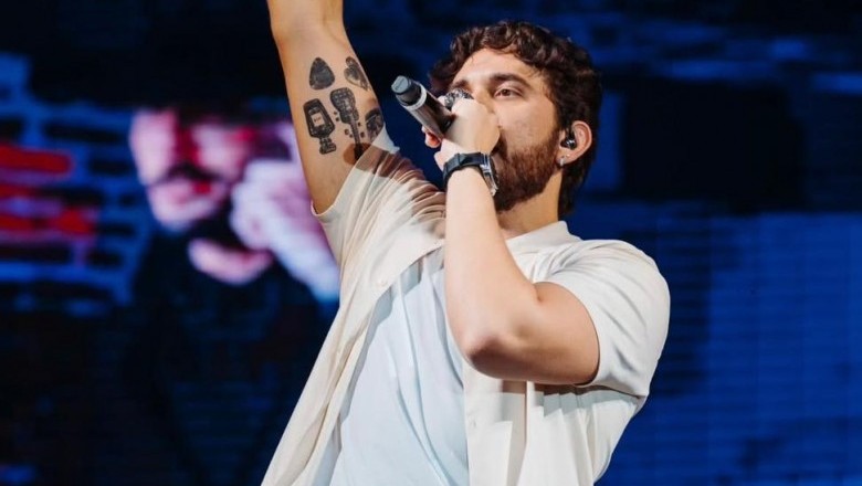 Gustavo Mioto embala o público do Munchenfest nesta sexta-feira (28)