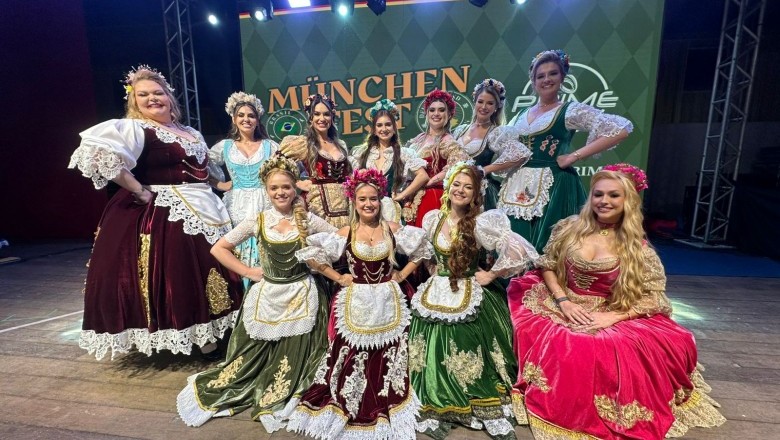Rainha, princesas e miss simpatia da Münchenfest serão conhecidas nesta sexta (28)