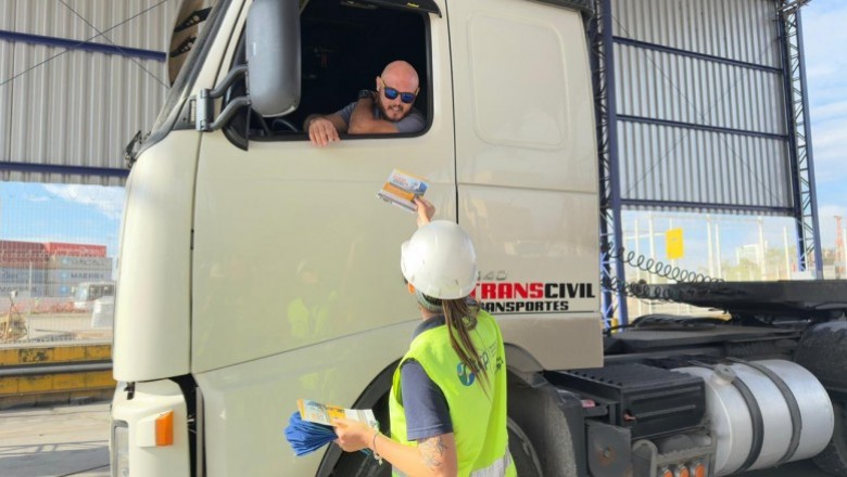 TCP mobiliza caminhoneiros em a&ccedil;&atilde;o de Maio Amarelo