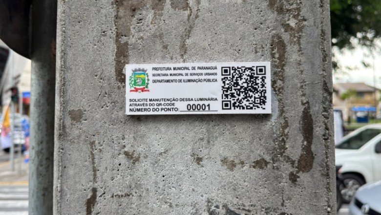 Ilumina&ccedil;&atilde;o p&uacute;blica de Paranagu&aacute; ganha canal digital para solicita&ccedil;&atilde;o de manuten&ccedil;&atilde;o